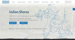 Desktop Screenshot of indian-shores.com