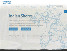 Tablet Screenshot of indian-shores.com